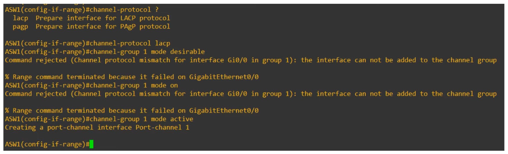 Manual Configuration