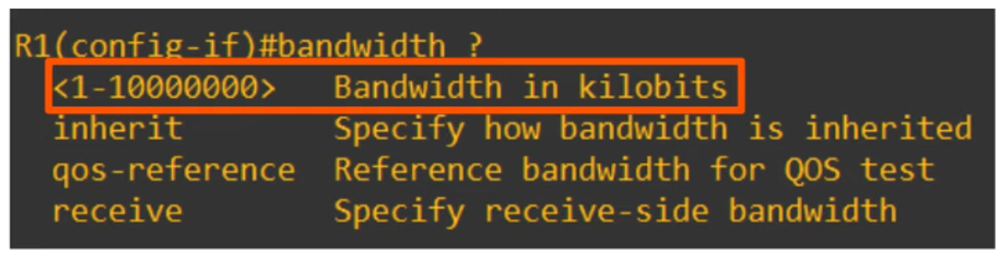 OSPF Cost Adjustment