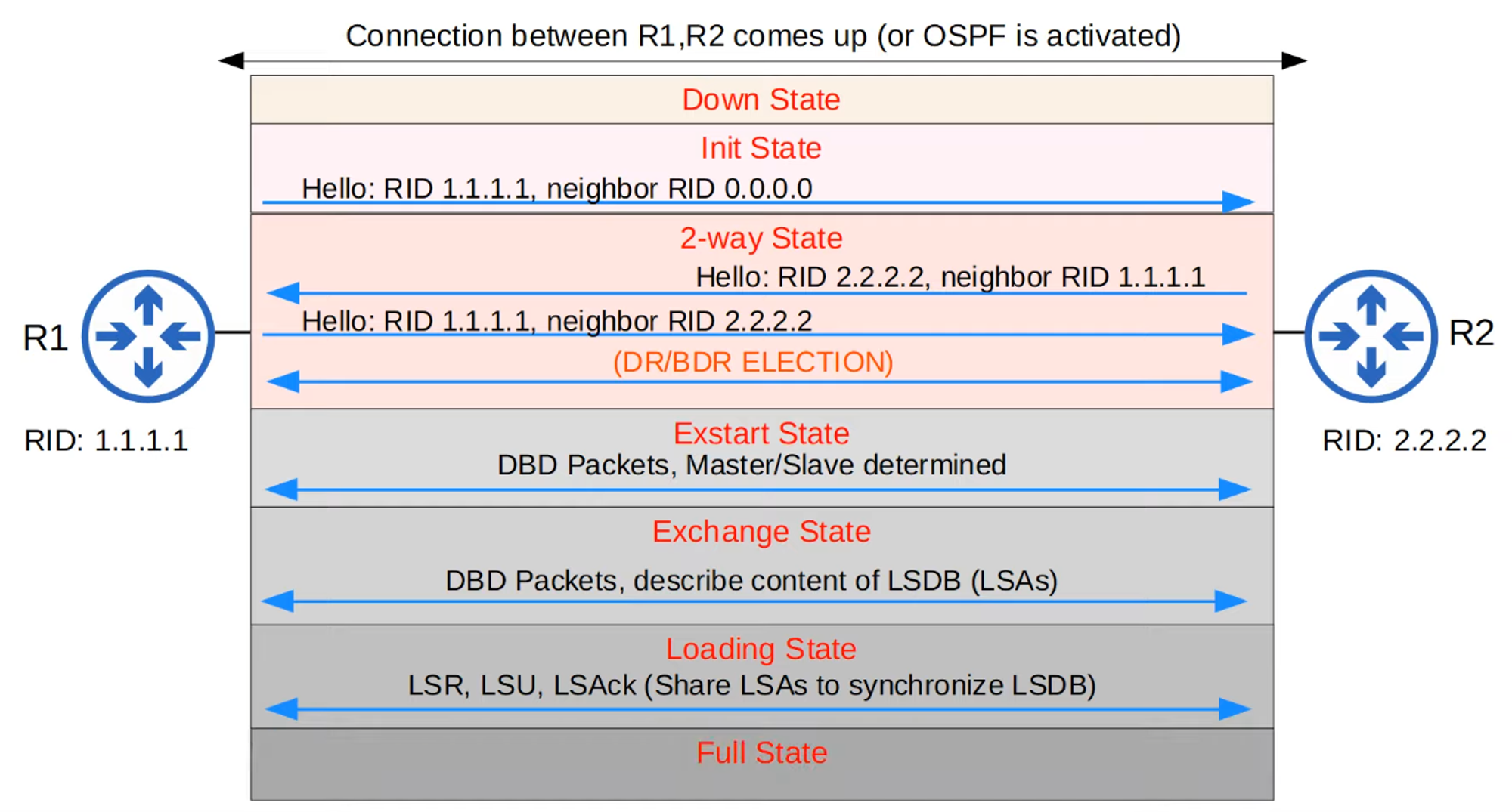 OSPF Neighbor States
